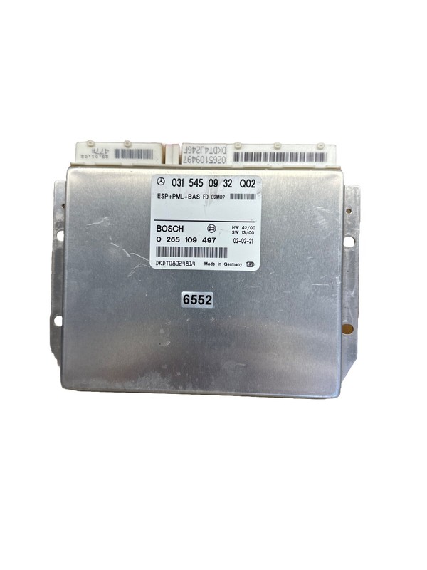 ✅ 00-06 Mercedes W220 S55 AMG CL500 PML BAS ABS ESP Control Module 0315450932 ✅