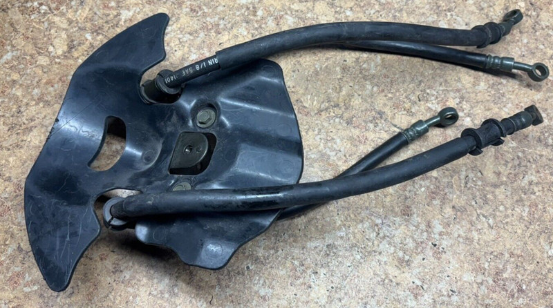 1997 Yamaha YZF600R YZF 600 YZF600 Front Brake Fluid Lines 1998 1999 Hoses D11