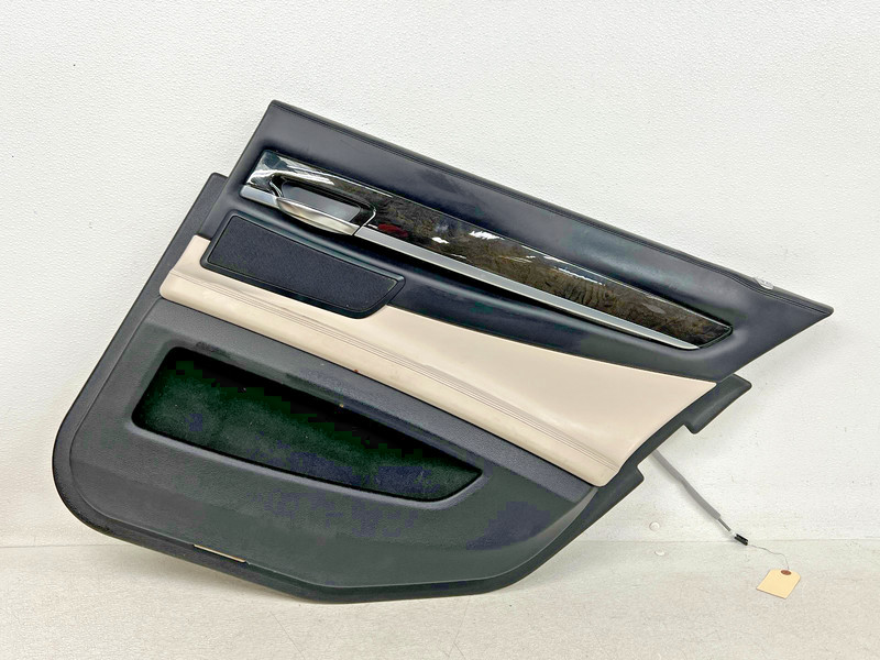 ⭐2013-2015 BMW 7-SERIES REAR RIGHT SIDE RH INTERIOR DOOR TRIM PANEL OEM LOT2715