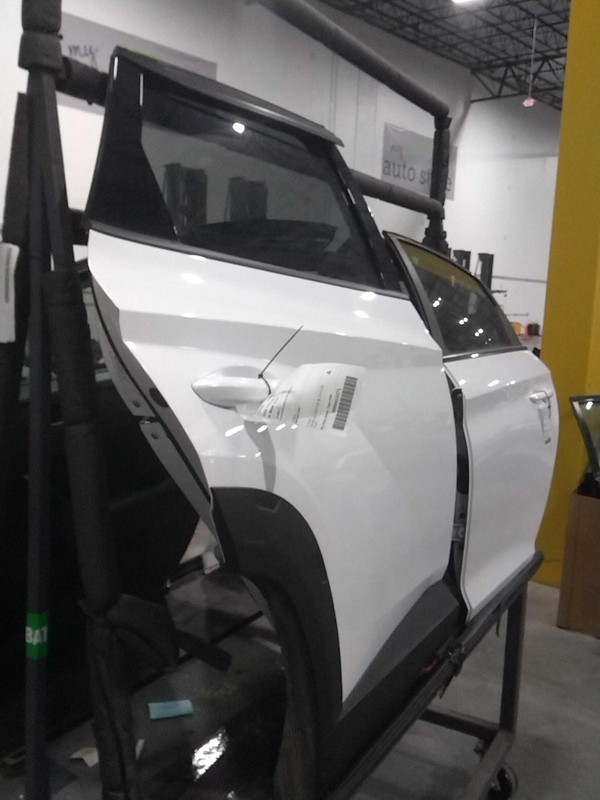 2023 Hyundai Tucson Rear Right Door White - 24K Miles, OEM Quality