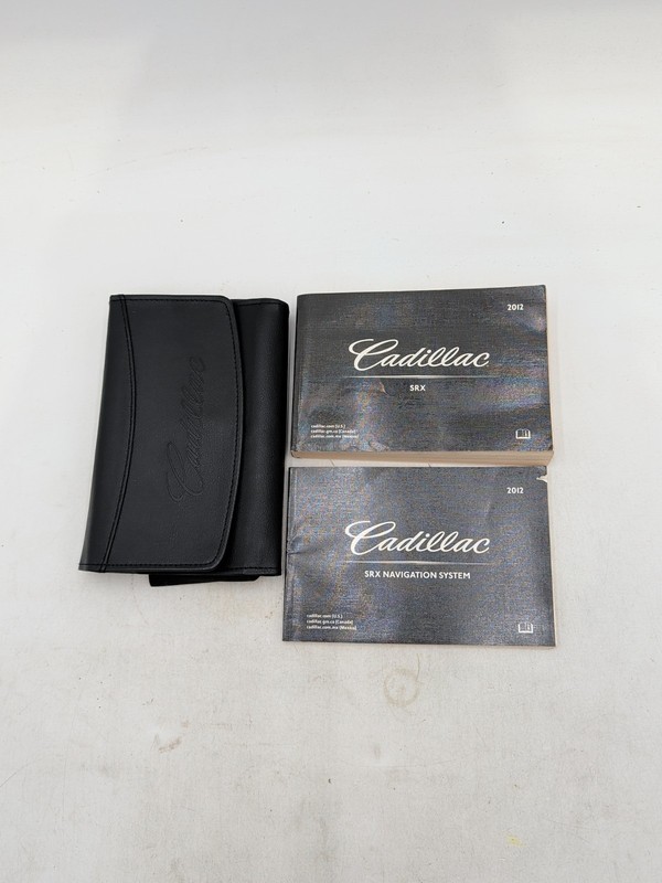 2012 CADILLAC SRX OWNERS MANUAL 3.6L AWD PREMIUM PERFORMANCE LUXURY COLLECTION