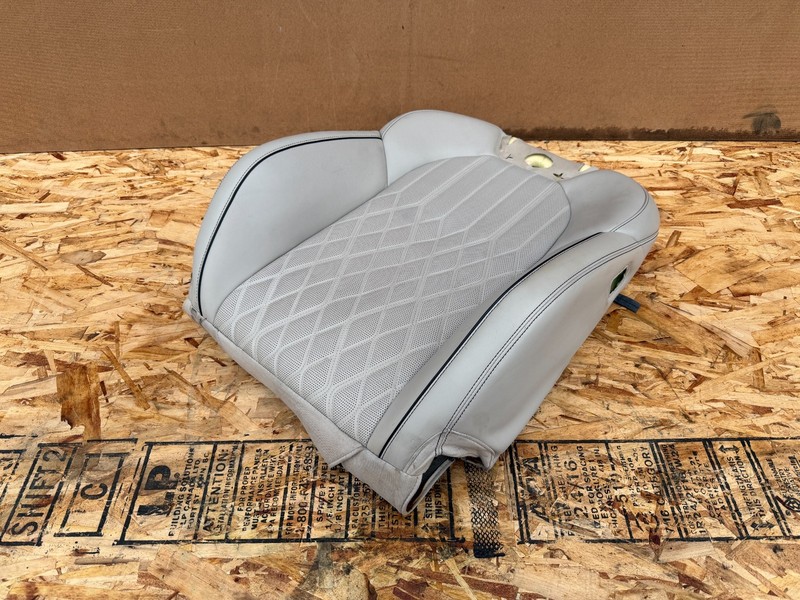 GENESIS G70 2019-2026 OEM FRONT RIGHT PASSENGER UPPER SEAT SKIN CUSHION (GRAY)