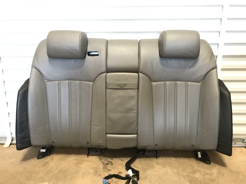 06 07 08 BENTLEY CONTINENTAL FLYING SPUR REAR SEAT UPPER CUSHION OEM GRAY
