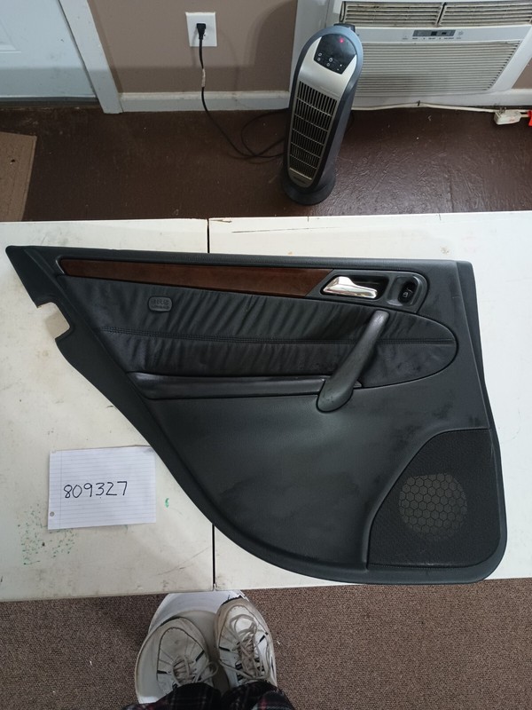 01-2005 MERCEDES C320 C240 REAR LEFT DRIVER SIDE DOOR PANEL OEM