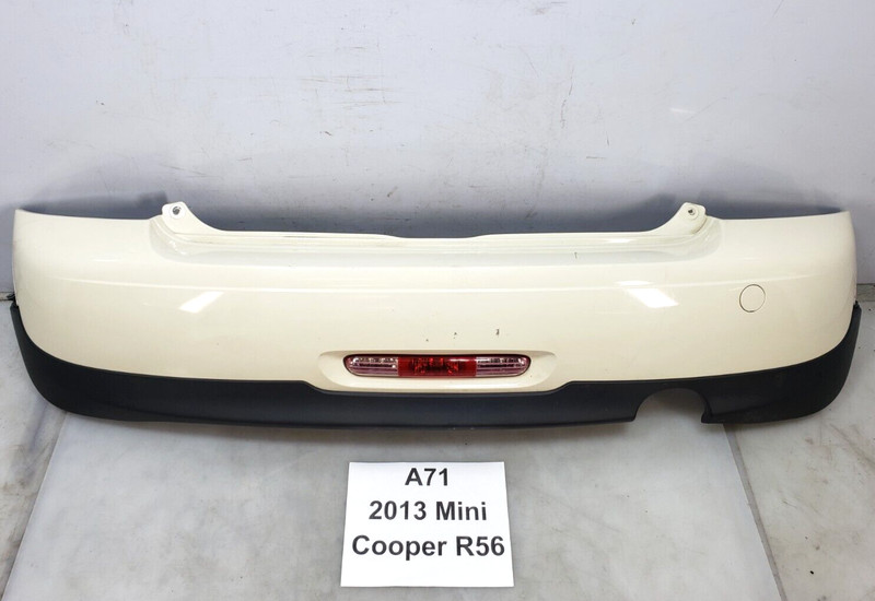 ✅ 11-15 OEM Mini Cooper R56 R57 R58 R59 Rear Bumper Cover Panel White 850