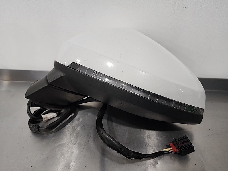 2017 - 2020 Audi A4 Sedan Left Door Mirror Turn Signal Light Driver LH OEM White