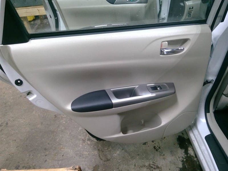 IMPREZA 2010 Driver Left Rear Door Trim Panel Rear 1749388