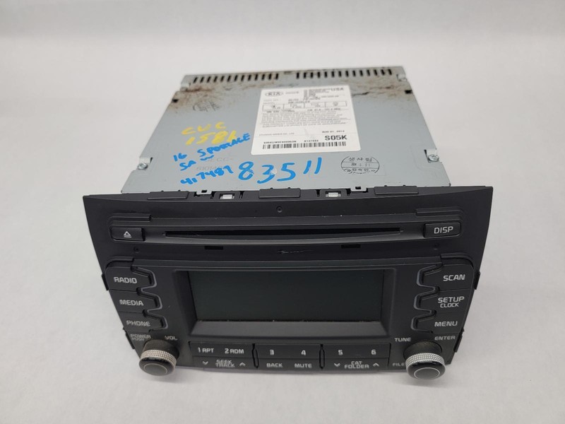 14-'16 KIA SPORTAGE radio assembly head unit OEM 1 Year Warranty!