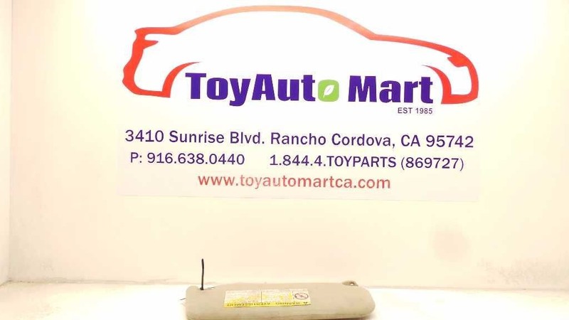 Driver Left Sun Visor Illuminated Fits 98-00 LEXUS GS300 63109
