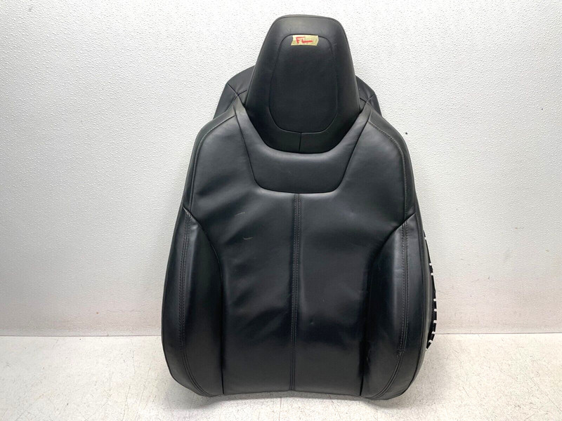 2012-2015 Tesla Model S Front Left Seat Back Rest Upper Cushion Black OEM BTP1