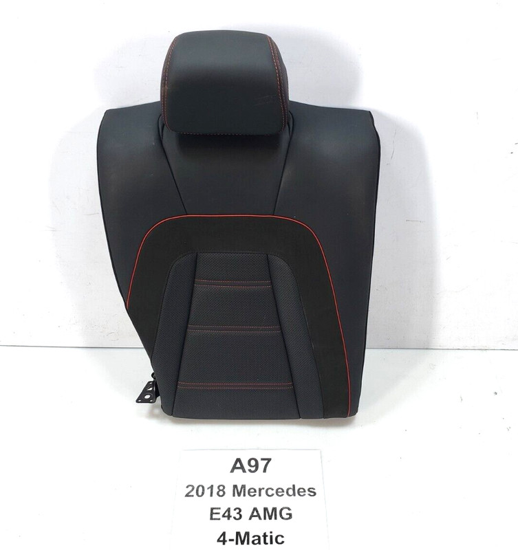 ✅ 17-20 OEM Mercedes W213 E400 E43 AMG Rear Right Upper Seat Black Anthracite