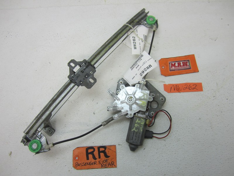 WINDOW MOTOR REGULATOR DOOR GLASS LIFT CAR REAR RIGHT RH R fits 85-98 SAAB 9000
