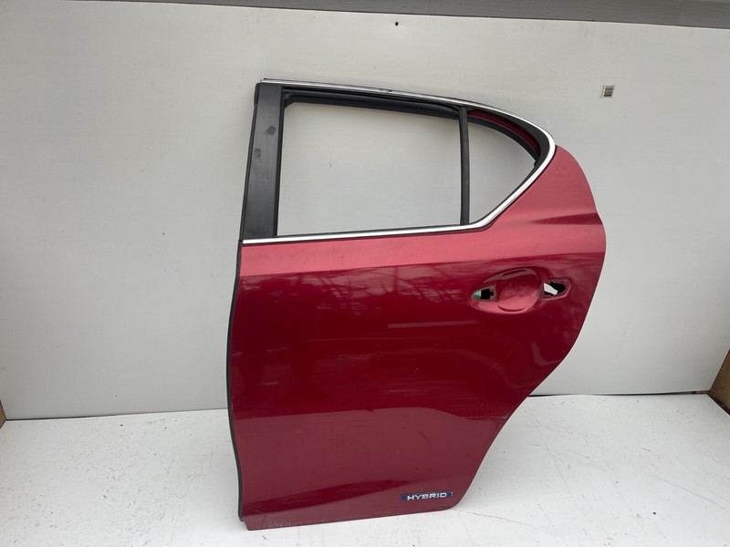 2011-2017 Lexus CT200h Left Driver Rear Door Shell OEM Red 67003-76030