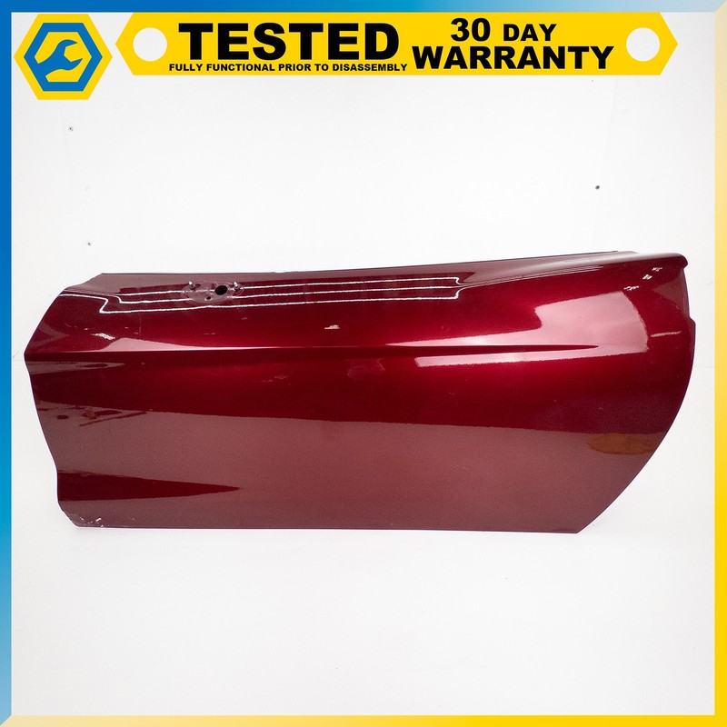 05-13 CHEVROLET CORVETTE C6 FRONT LEFT DRIVER SIDE DOOR SHELL FRAME RED OEM