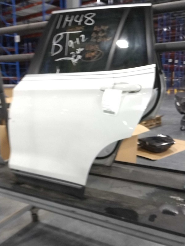 2013 BMW X3 Left Rear Door White 104051 126k Miles Used OEM Part