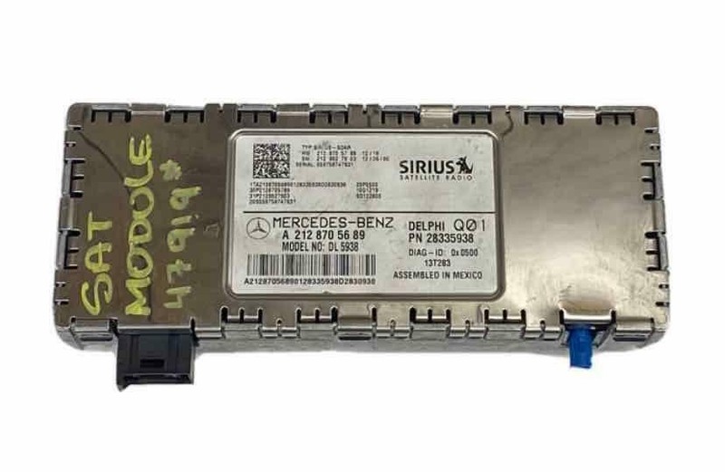 2014 MERCEDES C250 SATELLITE CONTROL MODULE ASSY OEM A2128705689