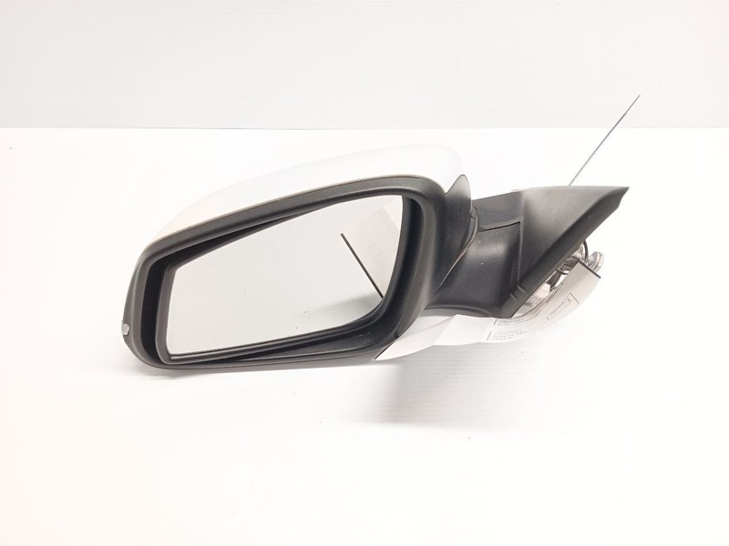 2013-2018 BMW F30 320i 328i Left Door Mirror Driver Side View White 5 Pin OEM