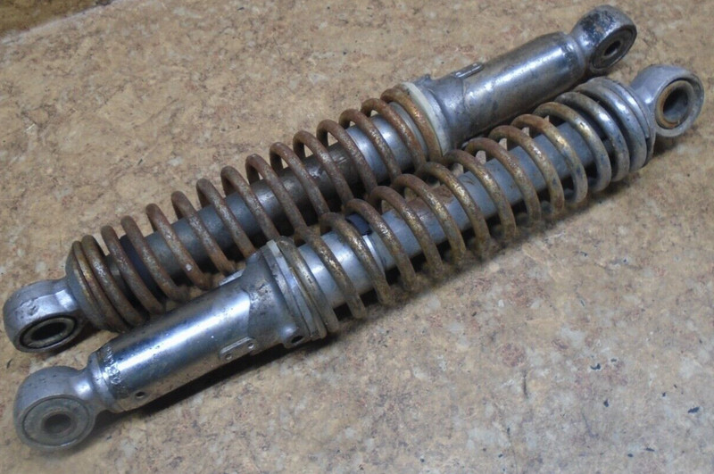 Yamaha Dirt Bike GT80 GT 80 Rear Back Shocks Suspension Spring Left Right H5