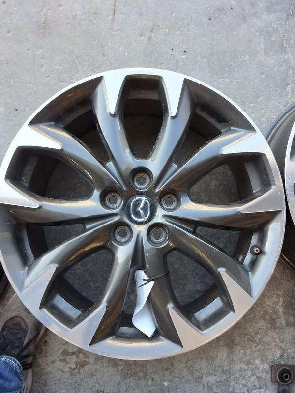 2016 Mazda CX-5 Wheel Rim 19x7 Aluminum 10 Curved Spokes Painted Inlay