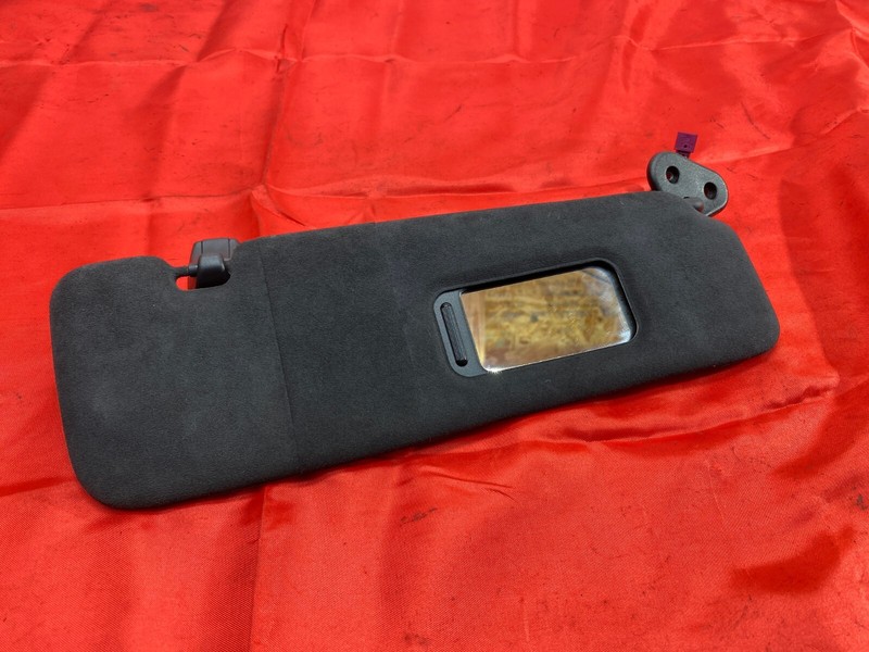 12-19 BMW F06 F13 640 650 M6 Right Upper Sun Visor Shade Alcantara Black OEM✅