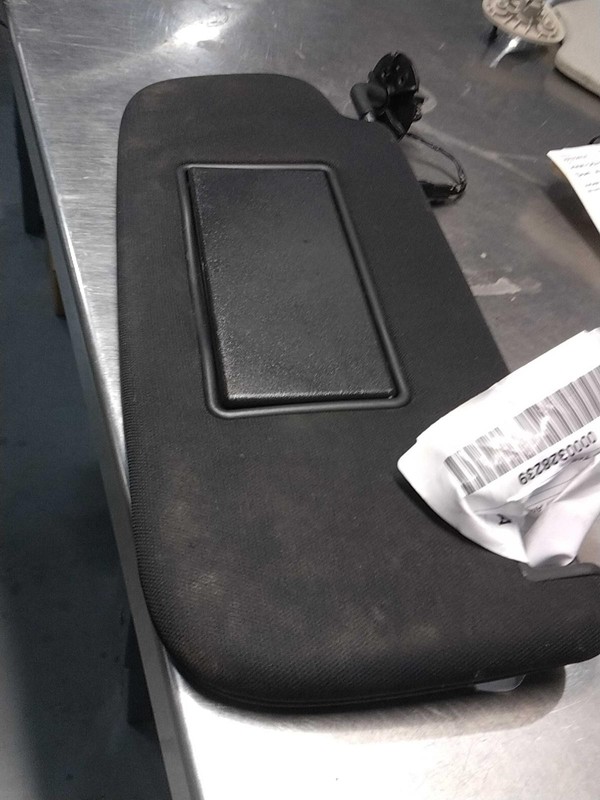 2014 Jeep Grand Cherokee Black Sun Visor OEM Used 420208 142K Mileage