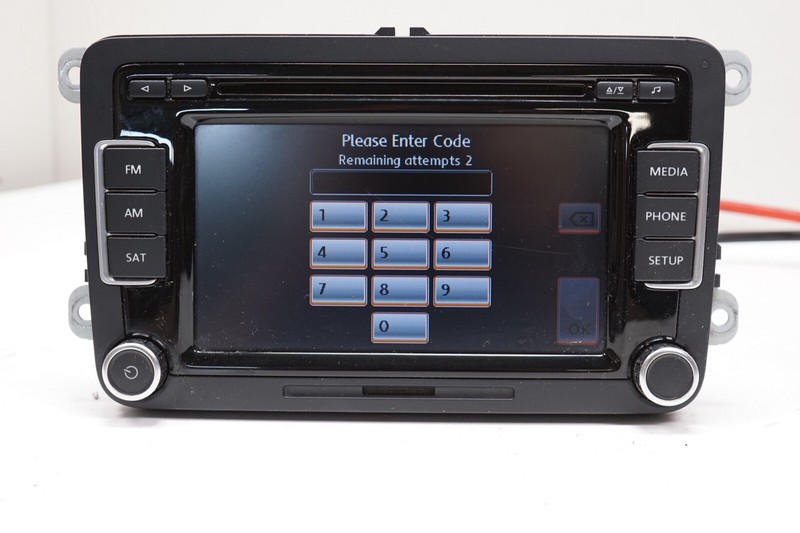 VOLKSWAGEN GOLF TIGUAN Radio CD Info Display TouchscreenOEM 2012 - 2015