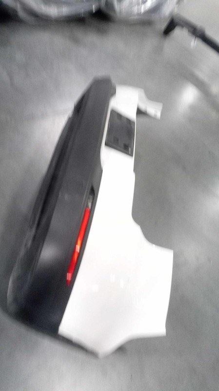 2012 VW Tiguan White Rear Bumper Assembly OEM Blemished 5N0803881A