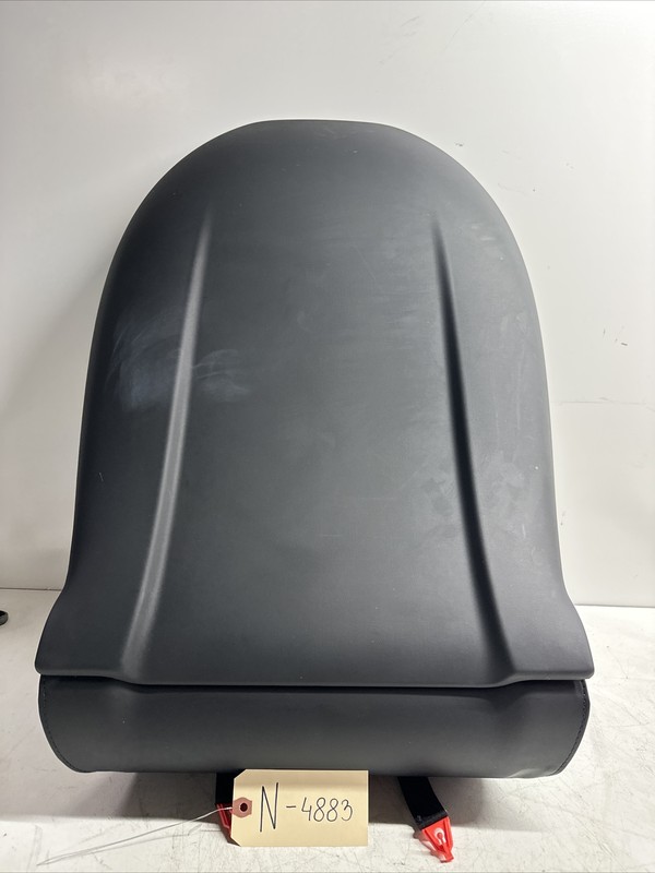 TESLA MODEL XFRONT ROW LEFT OR RIGHT SEAT BACK COVER TRIM 1495564-00-B 4883 S2