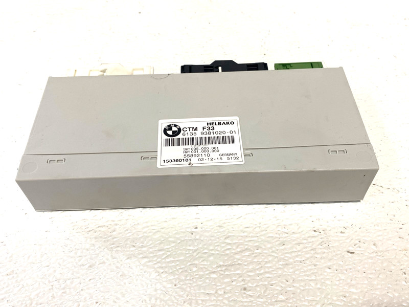 14-16 BMW 428i 435i F33 CONVERTIBLE TOP CONTROL MODULE UNIT OEM #A0.12