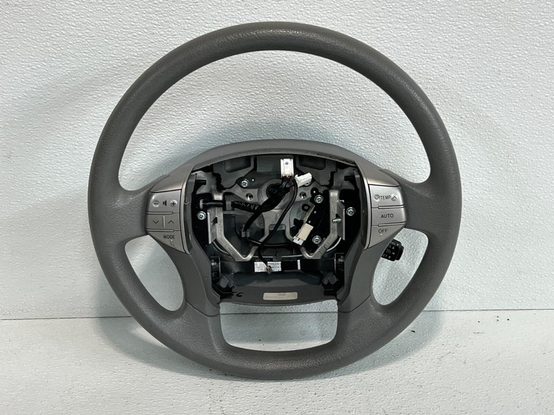 05-07 TOYOTA AVALON STEERING WHEEL ASSY W/ RADIO TEMPERATURE CONTROLS GRAY OEM