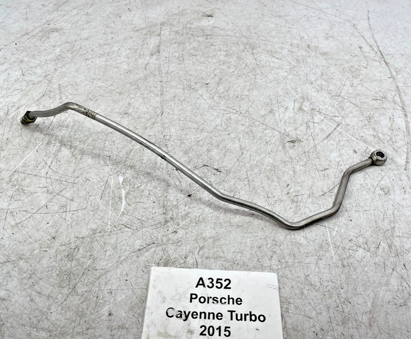 ✅ 08-18 OEM Porsche Cayenne Turbo 958 4.8L Left Driver Coolant Inlet Tube Pipe