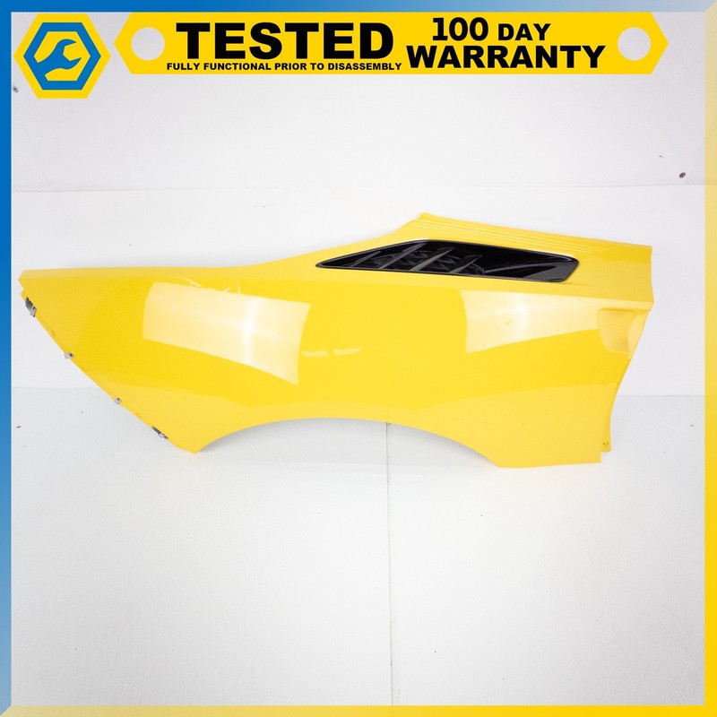 14-19 CHEVROLET CORVETTE C7 REAR RIGHT PASSENGER SIDE QUARTER PANEL YELLOW OEM