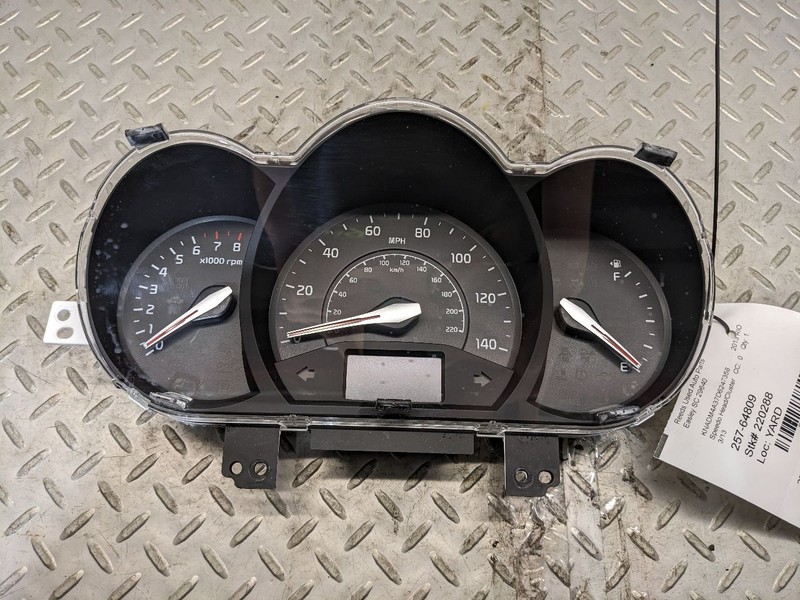Speedometer Cluster US Market MPH Temperature Light Fits 12-15 RIO 1060919