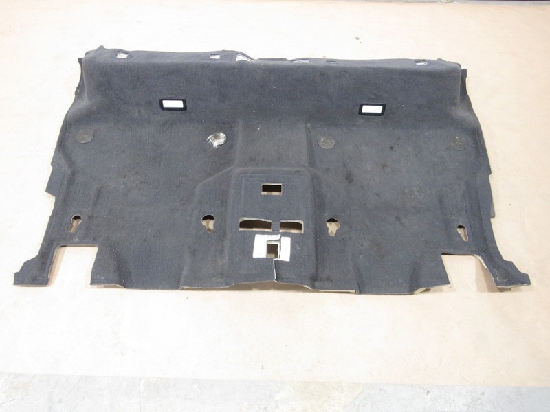 14-19 BMW X6 F16 2019 Rear Floor Carpet Liner Mat Light Anthracite ;@1