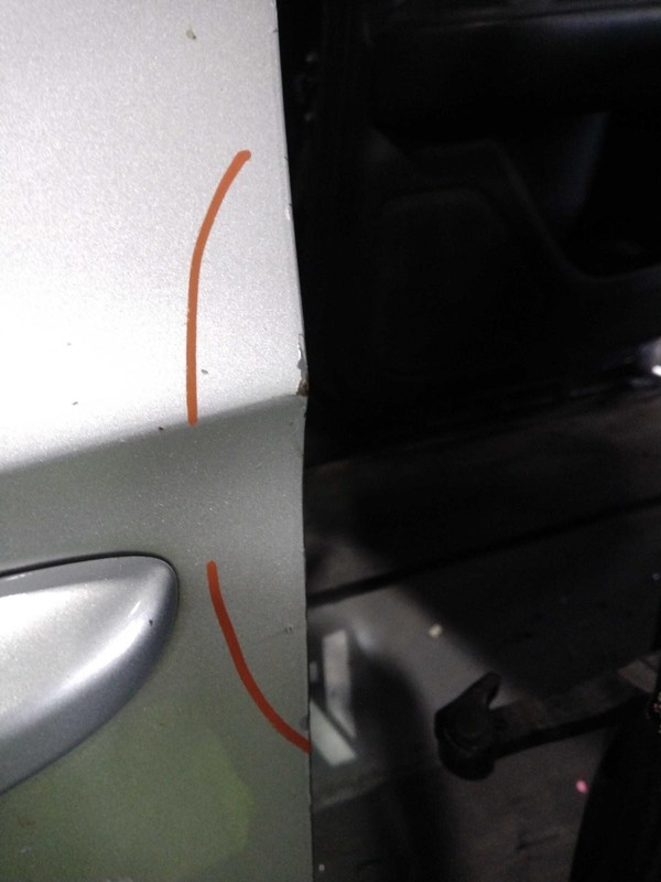2011 Volkswagen CC Left Door Silver OEM 4DR Used, Scratches, 138K Miles