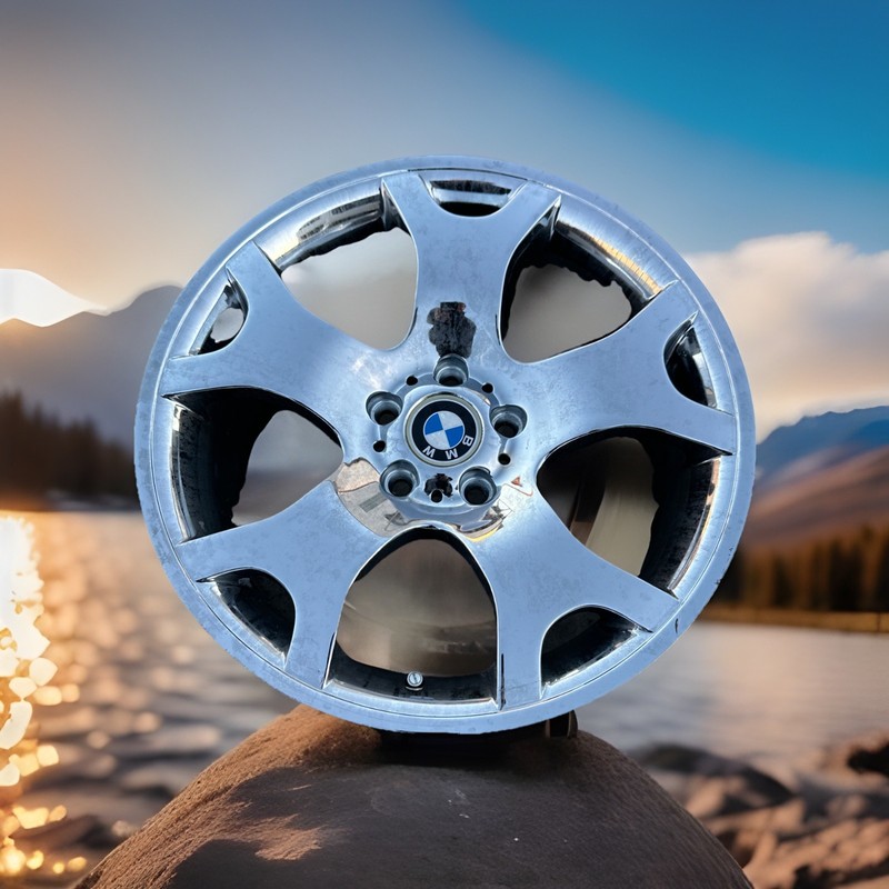 ✅ 2000-06 BMW X5 E53 19x9 Front Factory Chrome Wheel Rim 5 Y Spoke OEM ✅