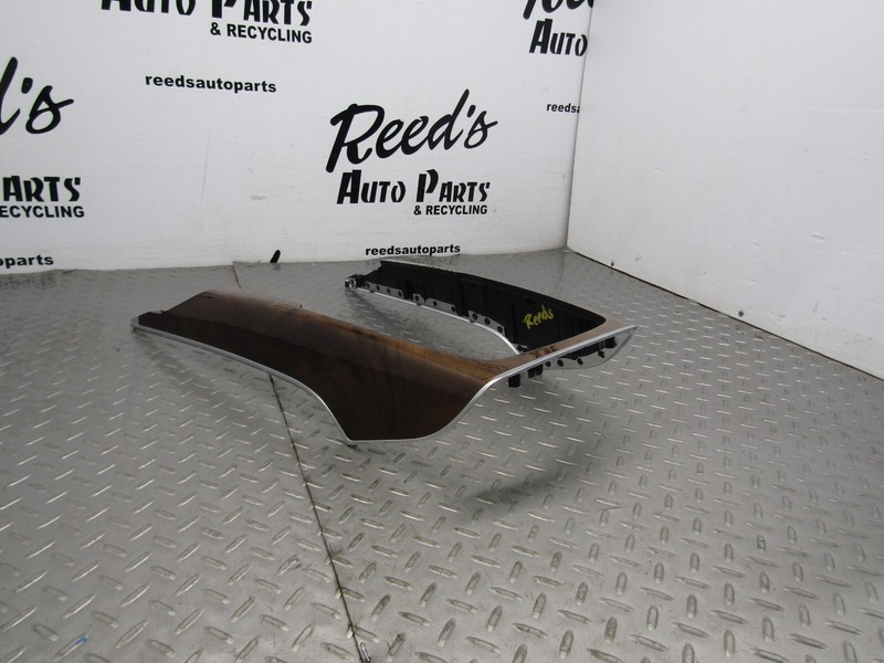 12-18 Audi A6 A7 C7 Front Bezel Center Console Cover Wood Trim Panel OEM