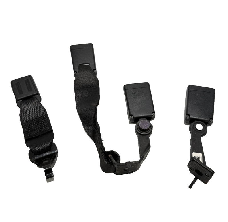 📌 2012-2019 BMW 320I F30 REAR SECOND ROW CENTER LEFT RIGHT SEAT BUCKLE SET OEM