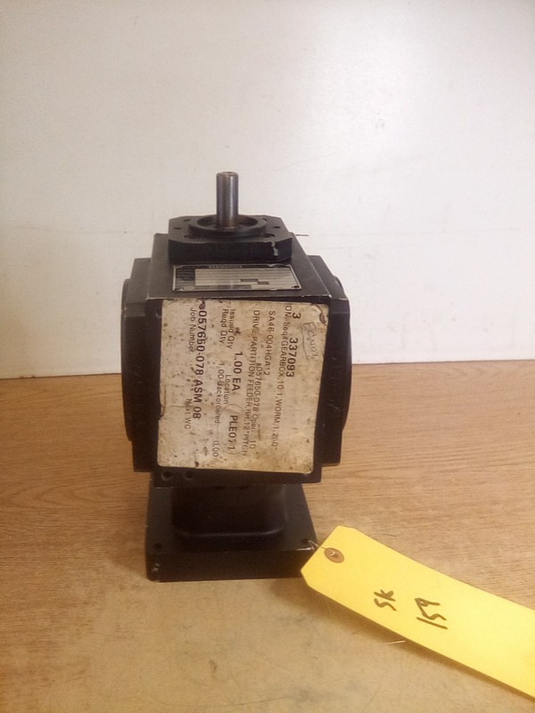 Textron Whisper Drive Cone Drive MSH051SEA974-6 10:1 Ratio 2000 Input RPM