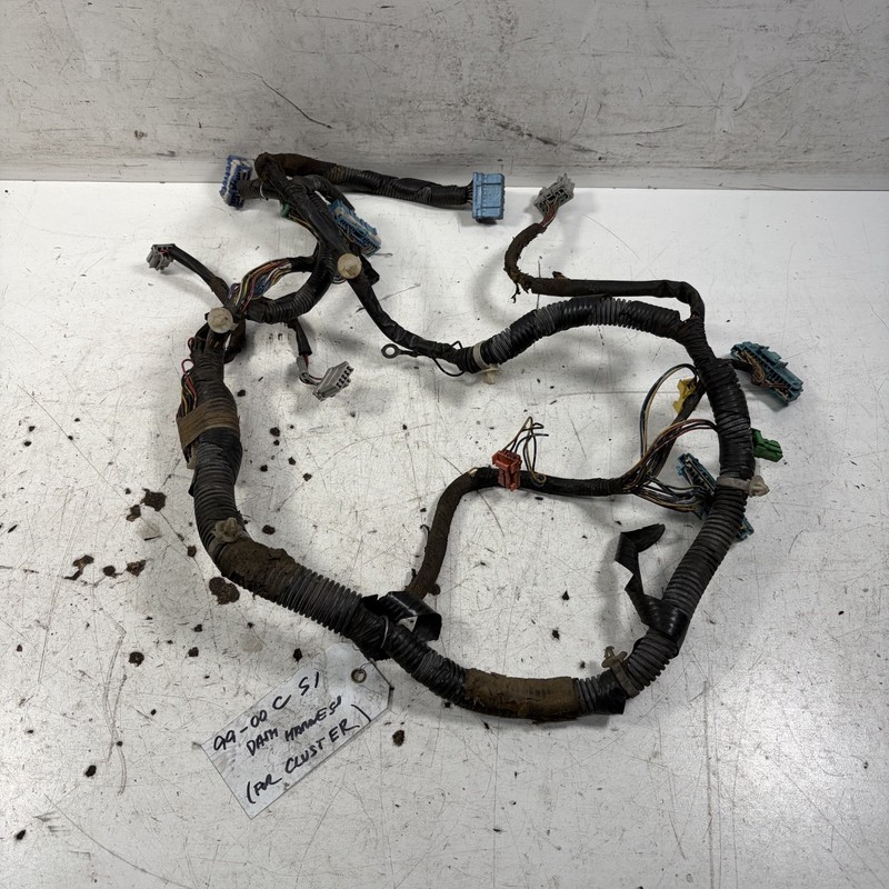 99-00 Honda Civic Si Instrument Cluster Wire Harness 32117-S04-C02 OEM