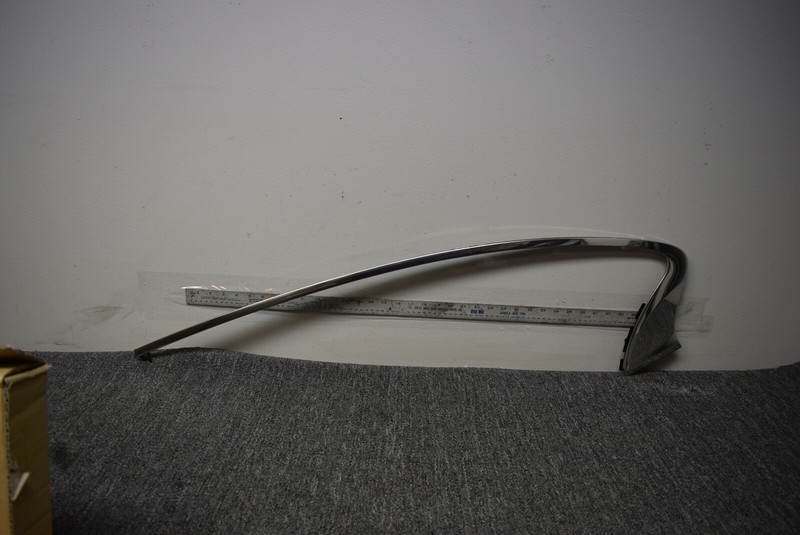 2014 INFINITI Q50 REAR LEFT EXTERIOR WINDOW MOLDING FACTORY OEM
