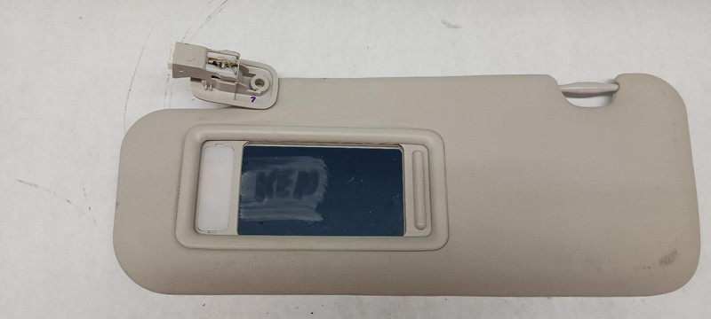 14-'18 MAZDA 3 left driver Sun visor gray OEM