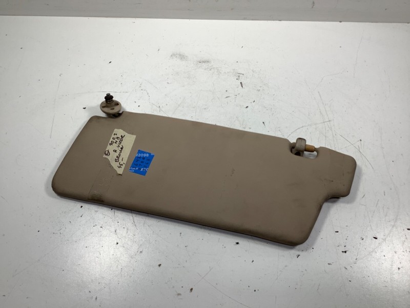 90-91 Honda Civic 3D Hatchback Right Sun Visor Brown 83230-SH0-A00 OEM