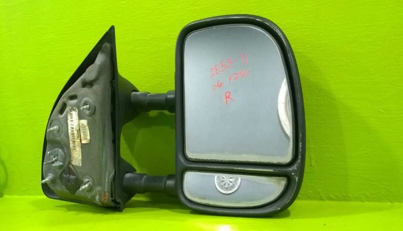 02 03 04 05 06 07 F250SD PASSENGER RIGHT SIDE VIEW MIRROR OEM 2853-11