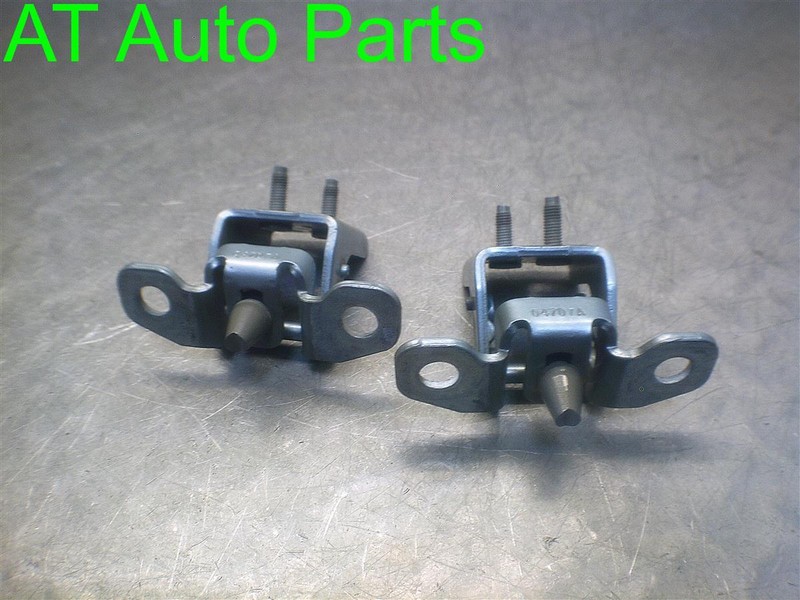 2008 FORD TAURUS X DRIVER REAR DOOR HINGES SET OF 2 PAIR OEM 133.FD1I08