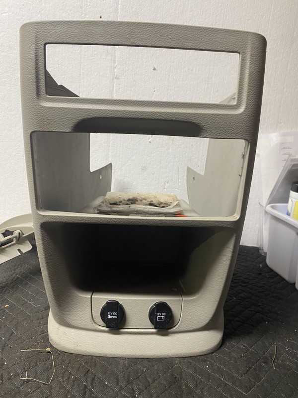 2012 Town And Country Front Console End OEM