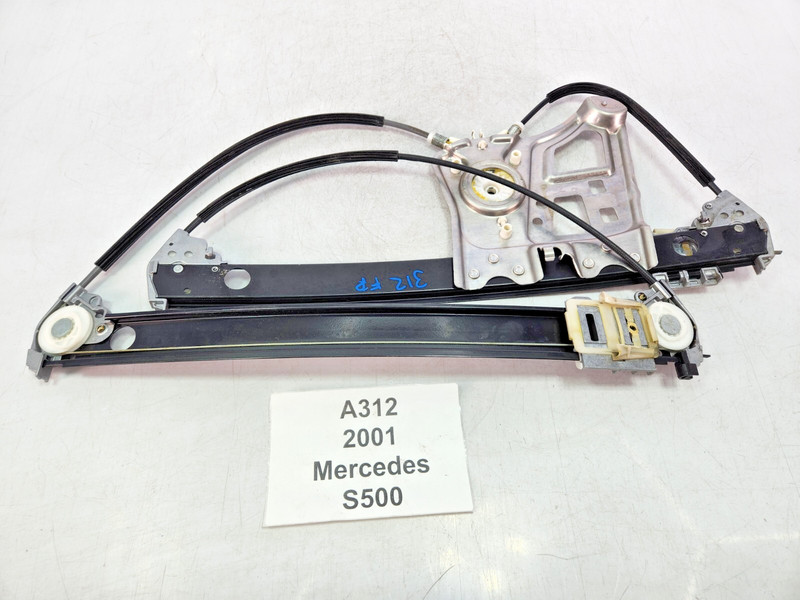 ✅ 00-06 OEM Mercedes W220 S500 Front Right Passenger Side Door Window Regulator