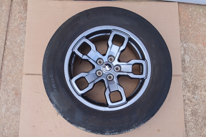 2021-2023 FORD BRONCO SPORT WHEEL TIRE CONTINENTAL 225/65 R17 17X7 ET37.5 OEM