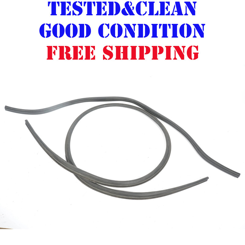 07 - 09 MERCEDES S550 W221 HOOD BONNET SEAL RUBBER SET OEM