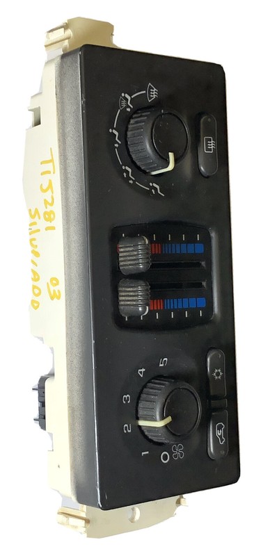 03-09 Trailblazer Envoy Dual Zone Heat AC HVAC Control Unit W Rear Defrost #3